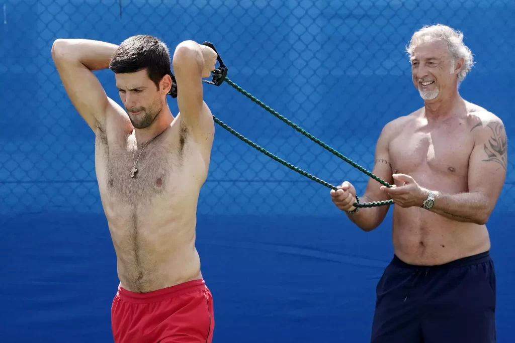 Novak Djokovic’s Training